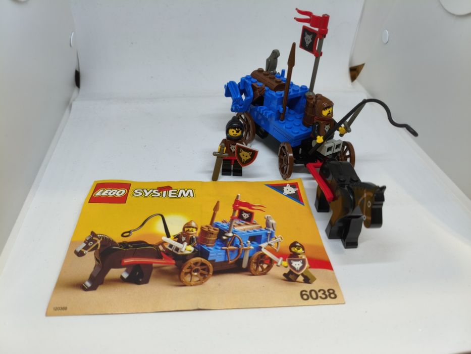 LEGO 6038 Castle - Wóz Ludzi Wilka