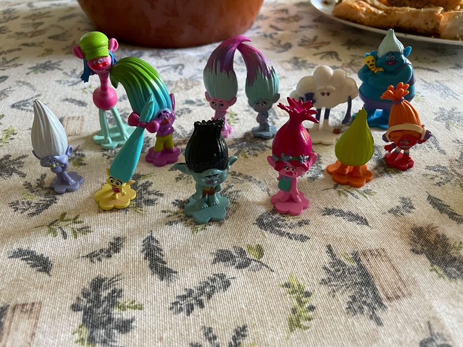 Trolls - conjunto 12 peças