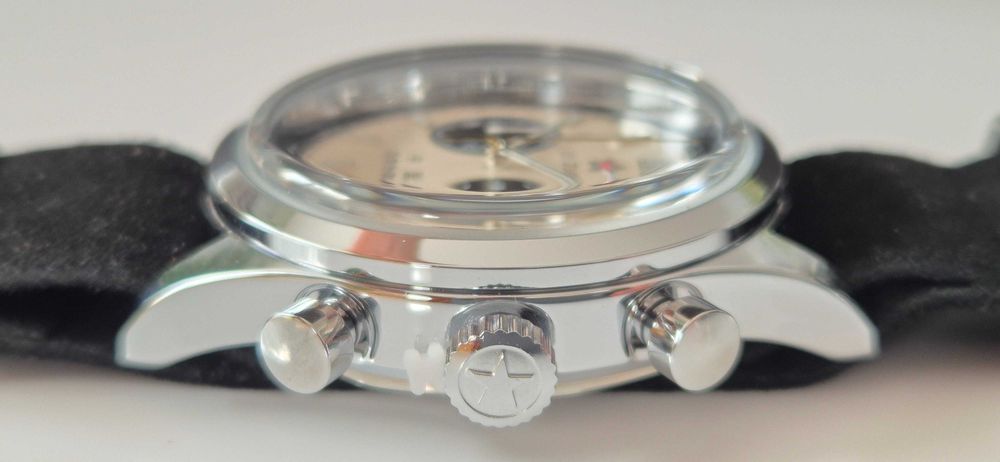 Zegarek, chronograf Red Star Heritage Chronograph Pilot 1963, 43mm