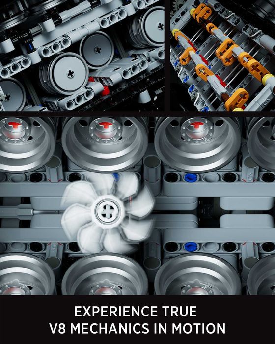 ‼️ПІД ЗАМОВЛЕННЯ ‼️Конструктор двигун Nifeliz V8 ENGINE | Set NF10287