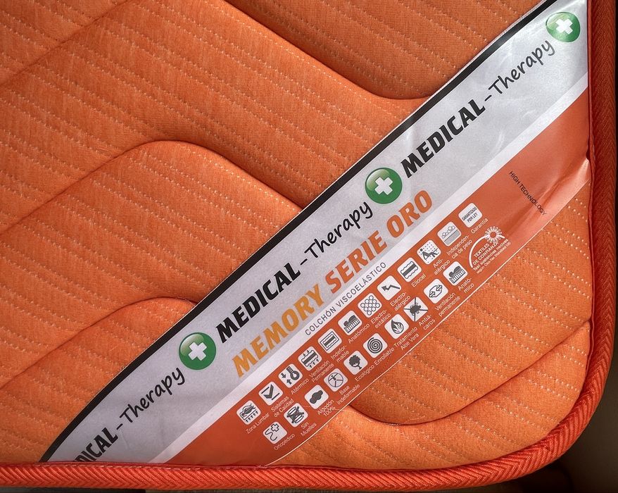 Colchão Ortopédico Visco Inteligente  Medical Therapy 190x140x24cm