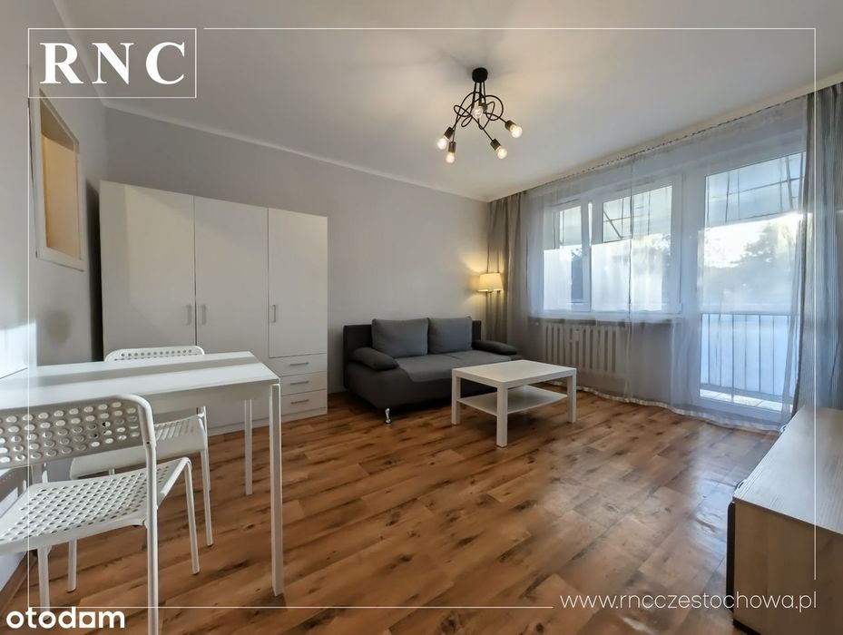 III Al. NMP | Przytulna kawalerka | Balkon na skwer | 24,32 m²
