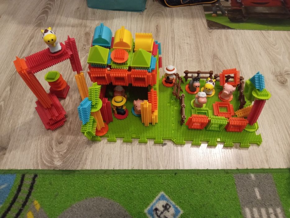 Spiky klocki-Farma 100 elementów