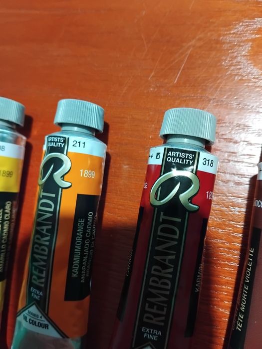 Farby olejne artystyczne REMBRANDT 40 ml.