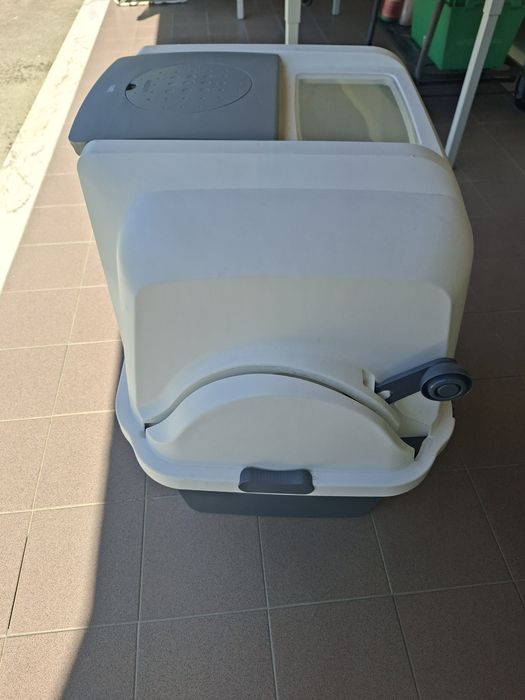 Caixa de areia para gato