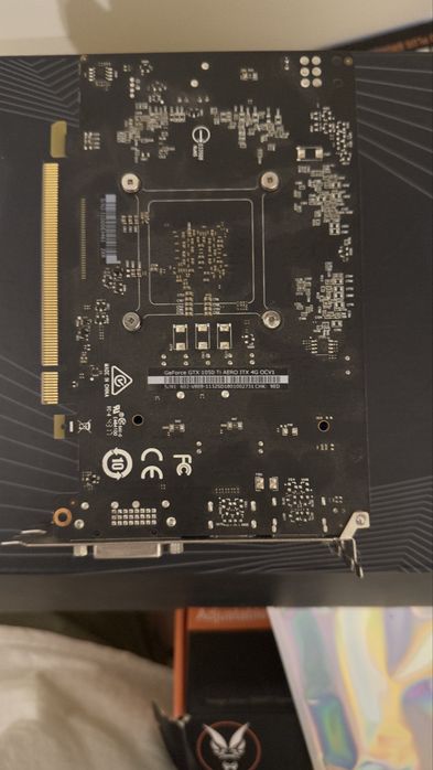 MSI GeForce GTX 1050 Ti Aero ITX 4G OC V164343219023619121