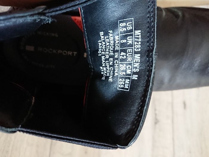 Ботинки деми Rockport tmps chelsea челси 42-43р