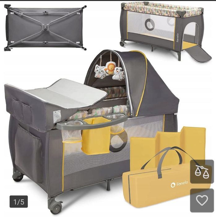 Łóżeczko turystyczne kinderkraft