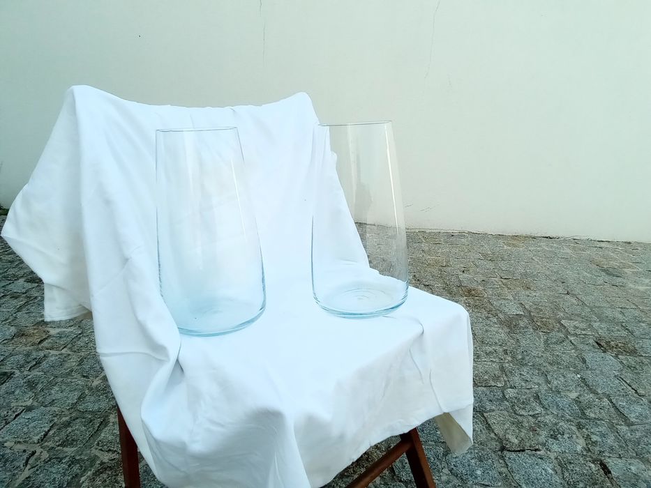 Jarras em vidro grandes