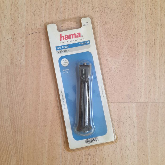 Mini Tripé Hama Flexi M (10cm) Novo na Embalagem