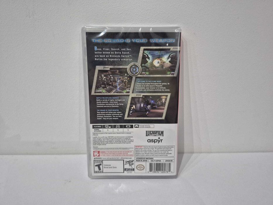 Gra Star Wars: Republic Commando na konsolę Nintendo Switch