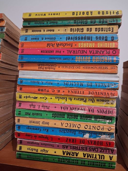 Lote de 20 livros da coleção Argonauta (2ª série, 181-200).