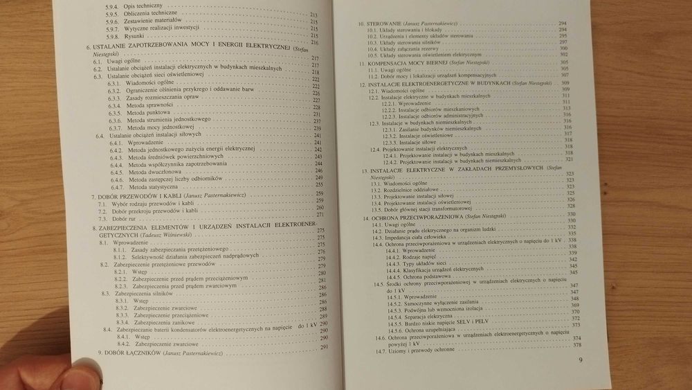 Instalacje elektryczne - budowa, projektowanie i eksploatacja