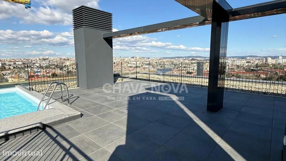 Apartamento T0 Novo com Varanda e com piscina | Santa Marinha, Gaia