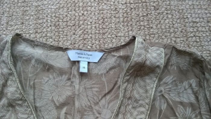 Bluzka ciążowa- elegancka MamasPapas, L/XL