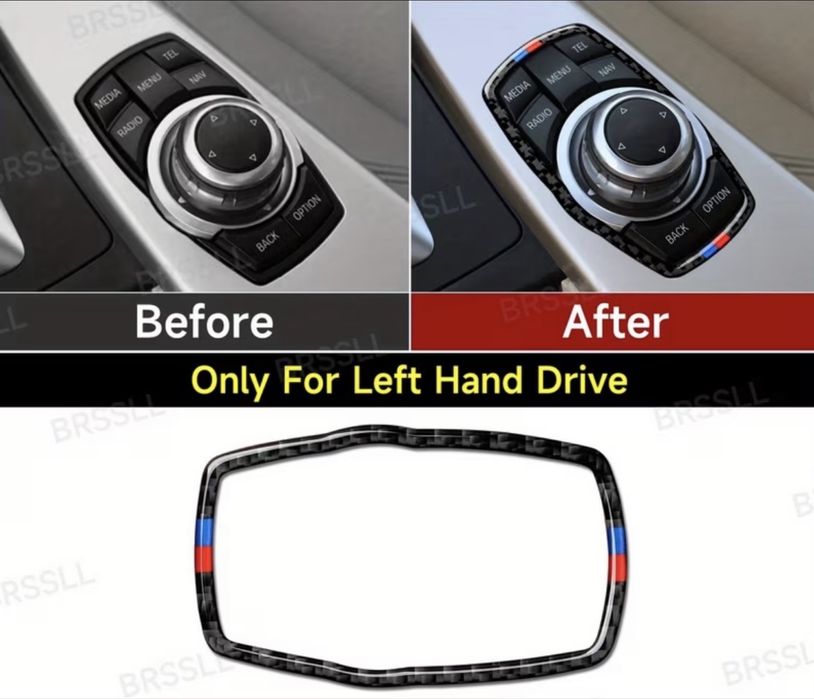 CAPAS puxador porta e moldura multimedia  BMW