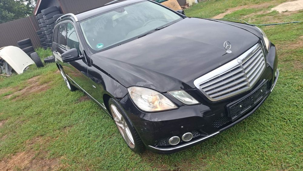 Капот Mercedes W212 S212 оригінал алюміній 2009-2013 чорний / Капот Мерседес W212 S212 оригинал алюминиевый