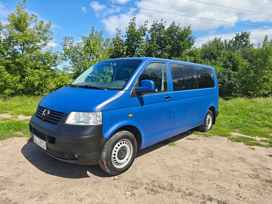 Volkswagen Transporter T5  Volkswagen Transporter T5 1.9 TDI Bus 9-osobowy VW klima