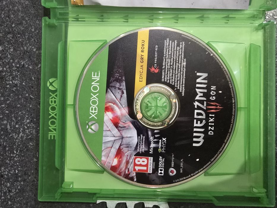 Wiedźmin 3 Dziki Gon Edycja kompletna.  Xbox one wersja PL