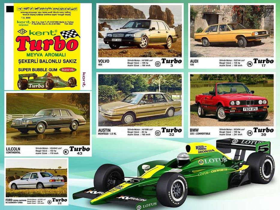 BOWカバーイラストレーション1980 NO.1 〜1991 NO.151 Turbo Remastered (Наліпки/Наклейки) (Вкладыши) 2025 року: 5 грн