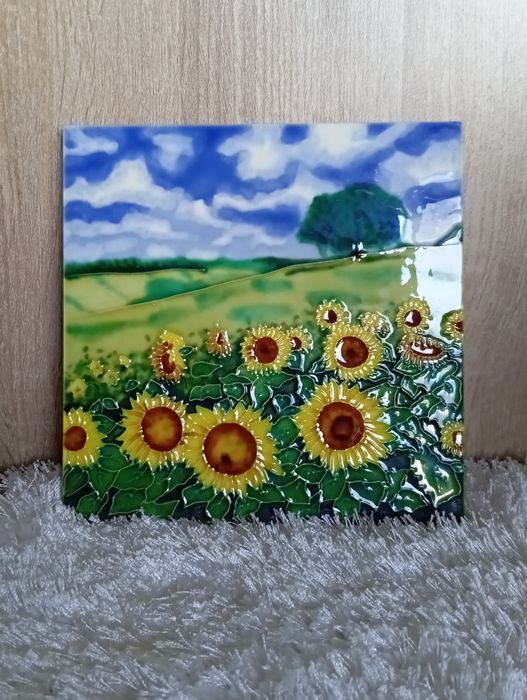 Ozdoba ścienna ceramiczna