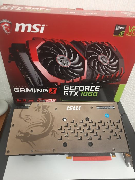 Видеокарта КАК новая MSI GTX 1060  3GB и другие