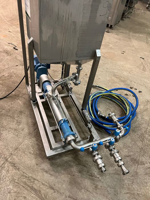 Pompa z wagą do płynów