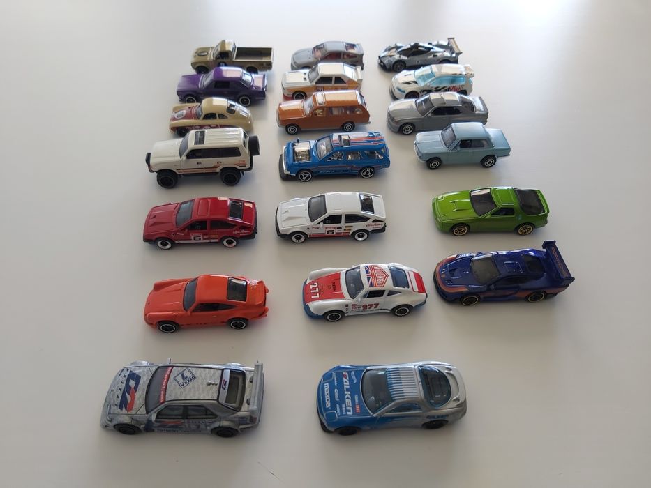 Vendo miniaturas da HotWheels, Majorette e Matchbox ATUALIZADO