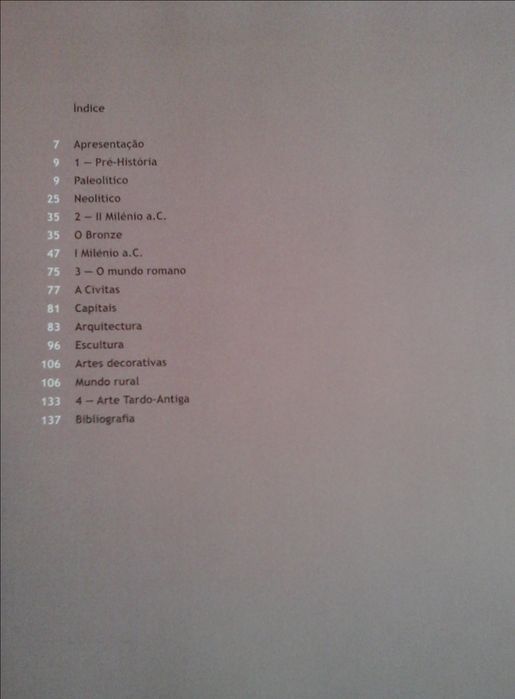 Livro: Arte Portuguesa da Pré-História ao Século XX