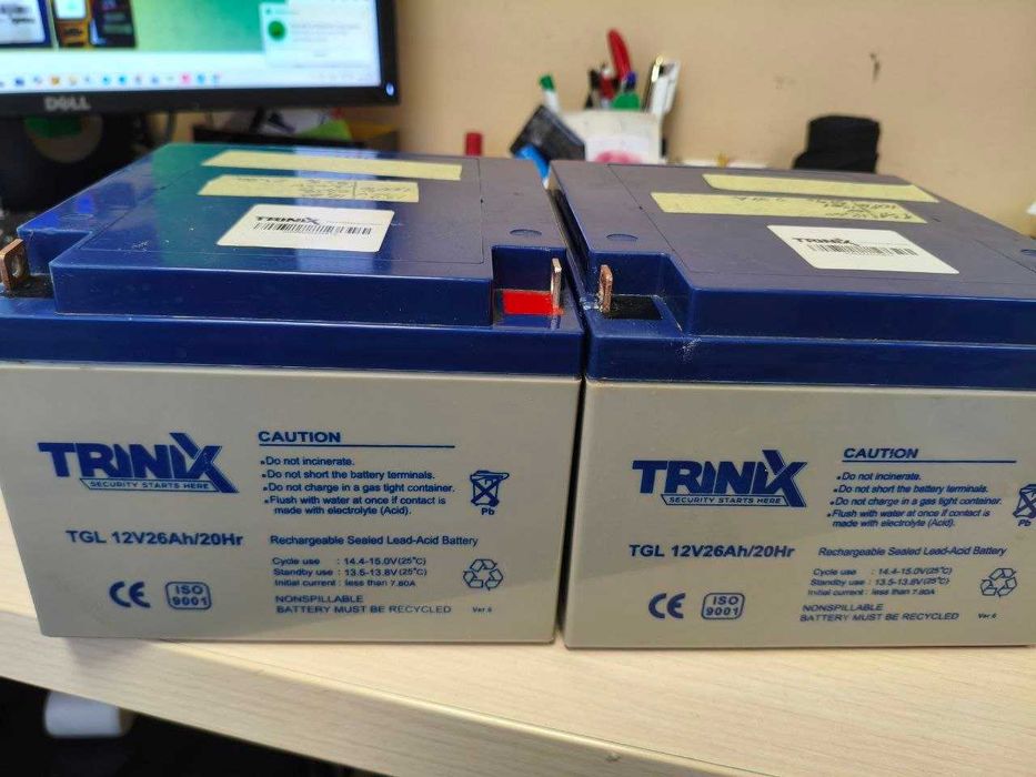 Акумулятор гелевий Trinix TGL 12V 26Ah/20Hr - перевірений