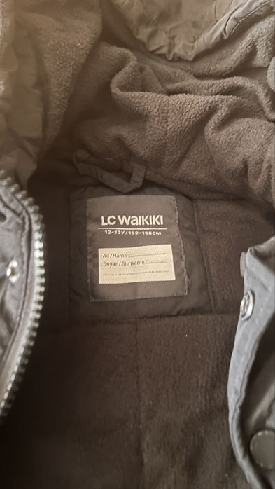 Зимова дитяча - підліткова куртка  для хлопця 12-13 LC Waikiki.