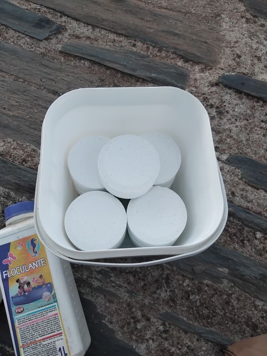 Piscina como nova usada 2 vezes