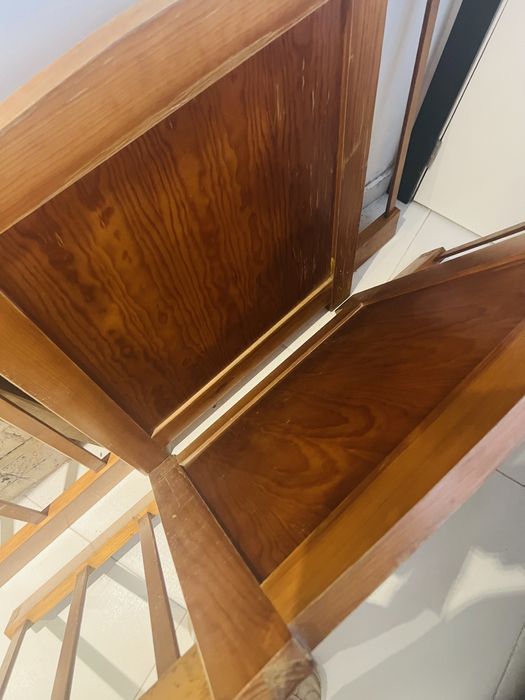 Berço bebe madeira maciça usado