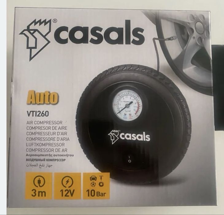 Mini Compressor Portátil 12 V