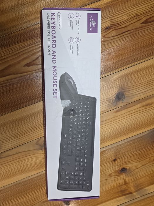 Klawiatura + mysz bezprzewodowa SpaceTronik SP-RCA20