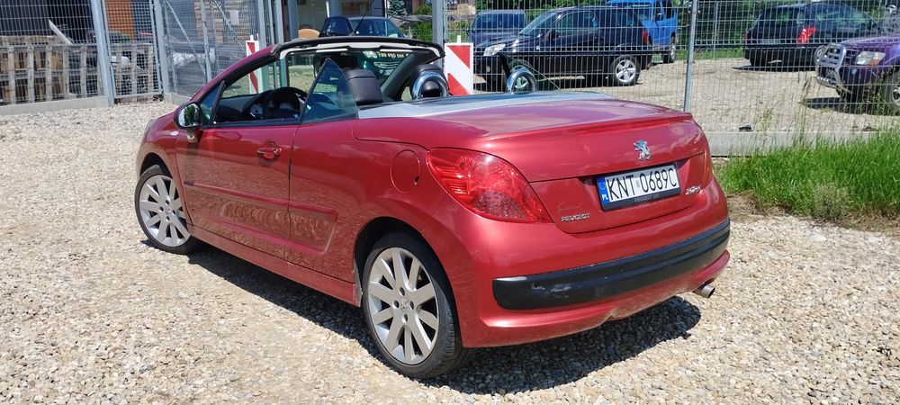 Peugeot 207 CC kabriolet 1.6 rok 2009