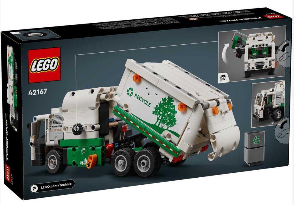 LEGO® Technic Śmieciarka Mack® LR Electric 42167