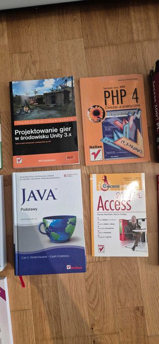 Zestaw książek IT - nauka programowania Unity Java R