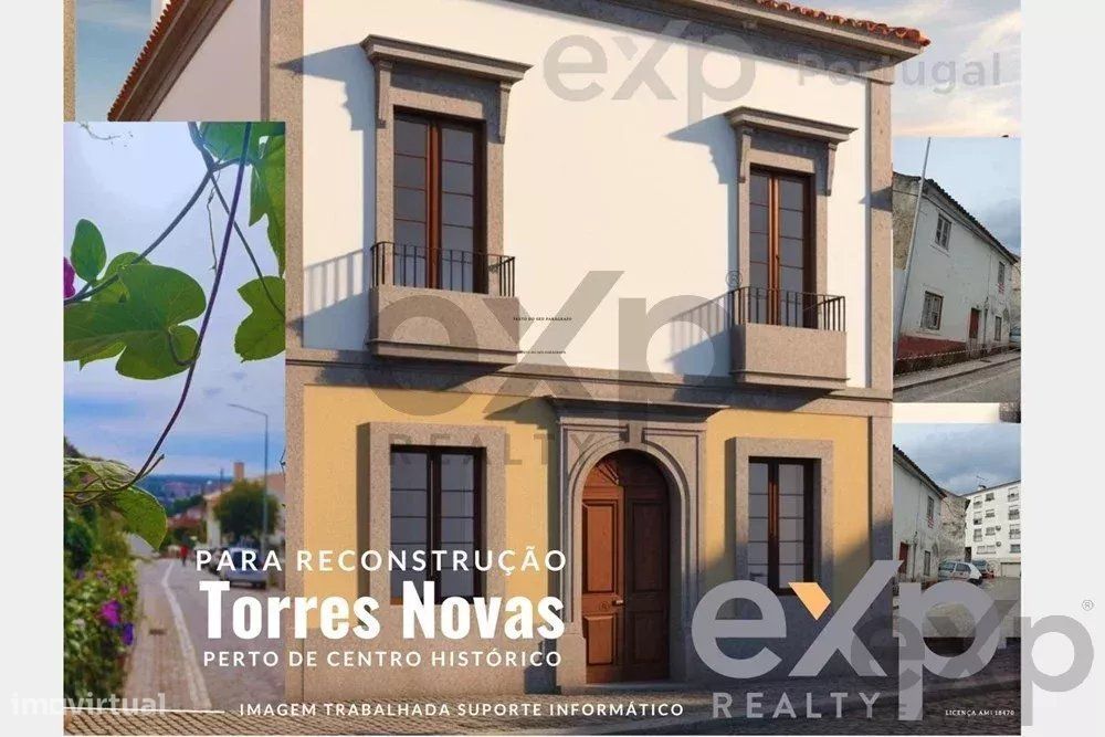 Prédio para reconstruir em Torres Novas — Torres Novas (Santa Maria, Salvador E Santiago), Santarém