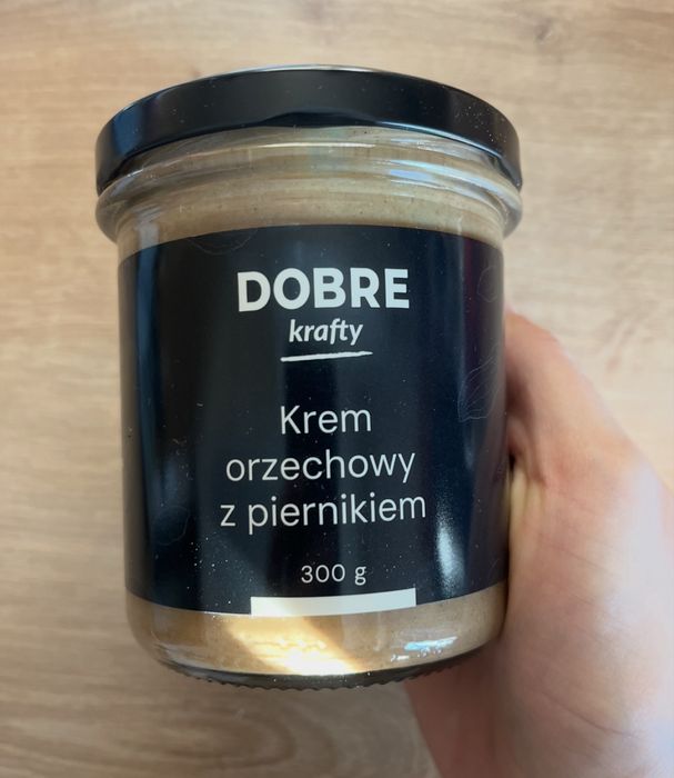 Krem orzechowy z piernikiem 300g dobre krafty