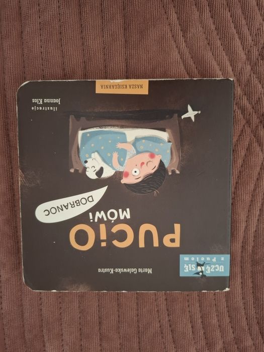 Książeczka "Pucio mówi dobranoc"
