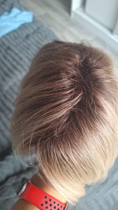 Peruka blond ombre