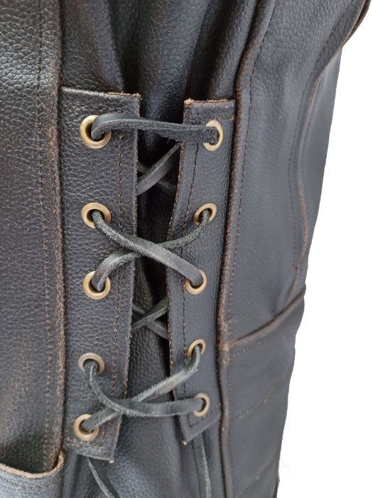 Nowość ! Motocyklowa Ramoneska logo Silnika V-ka LASEROWO wypalone !