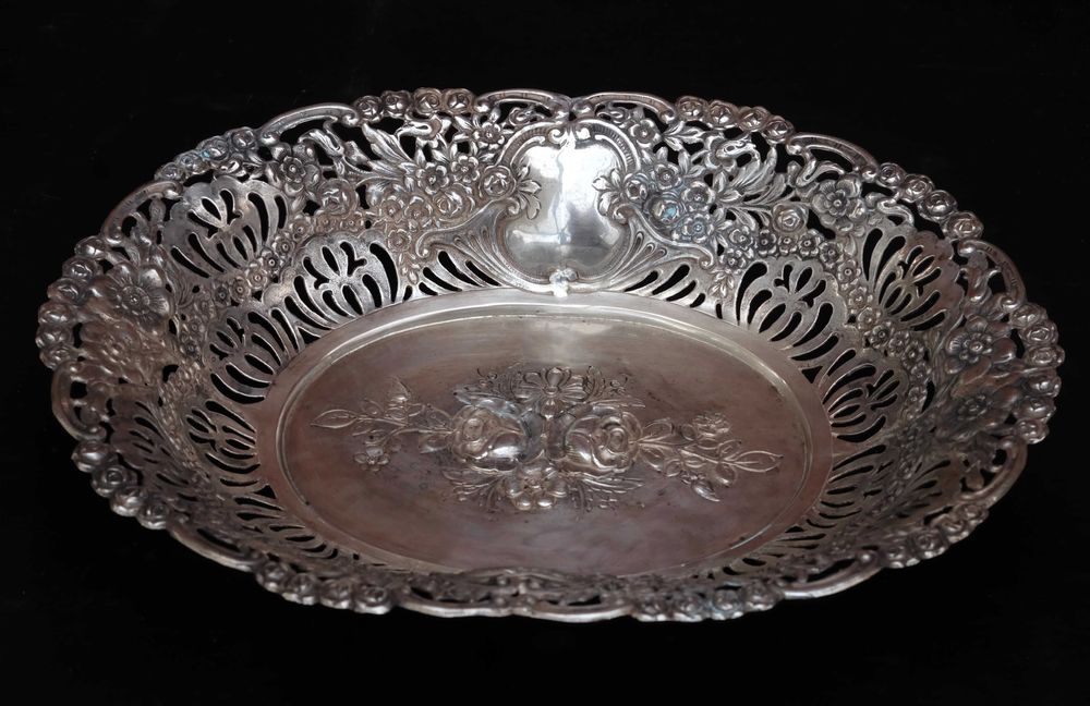 Срiбна конфетниця 800 пр. Хильдесхаймская роза