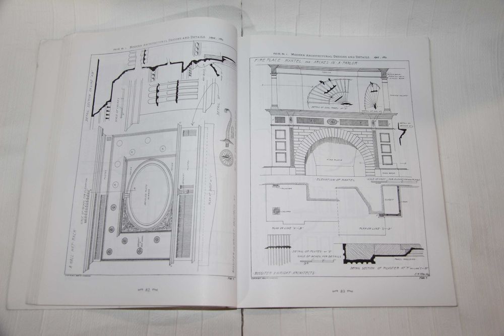 Книги об архитектуре. Архитектурные планы поздней викторианской эпохи
