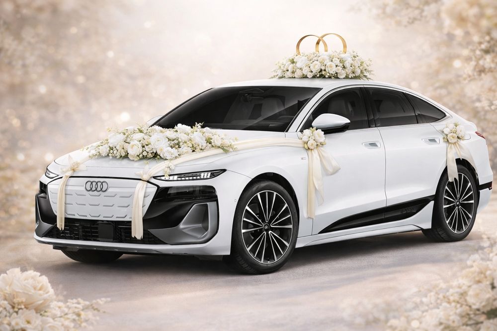 Audi A6 e-tron 2025 wynajem do ślubu