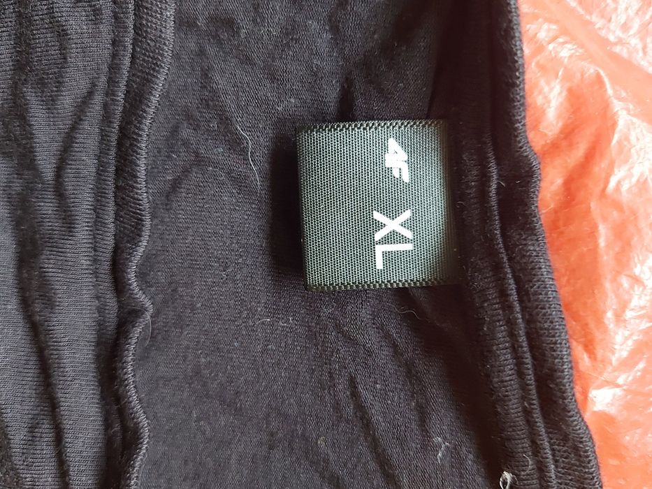 Bluzka czarna damska rozmiar XL