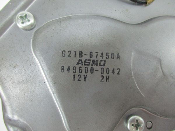 Motor limpa vidros trás MAZDA 6 Station Wagon (GY)