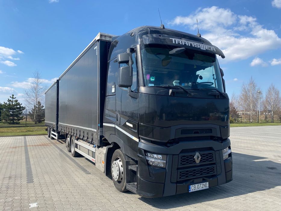 Renault GAMA T  Renault Gama T480 HIGH TANDEM/ZESTAW/JUMBO 7,7+7,7