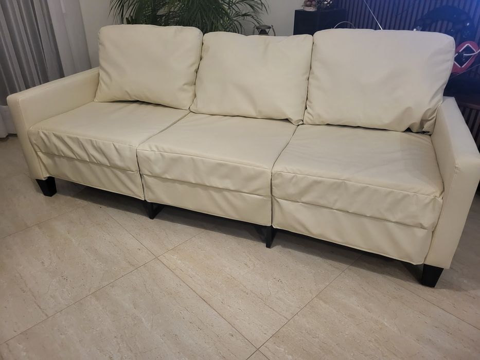 Sprzedam kanapę 3 osobową eco skóra